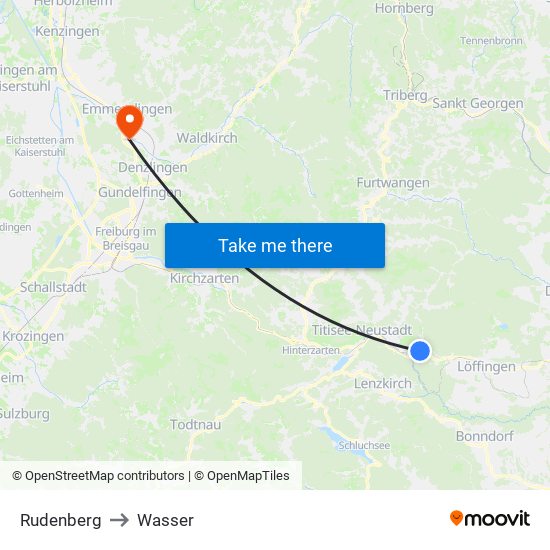 Rudenberg to Wasser map