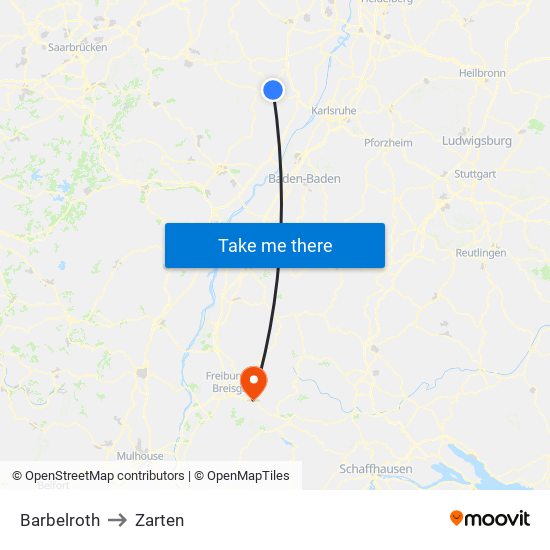 Barbelroth to Zarten map