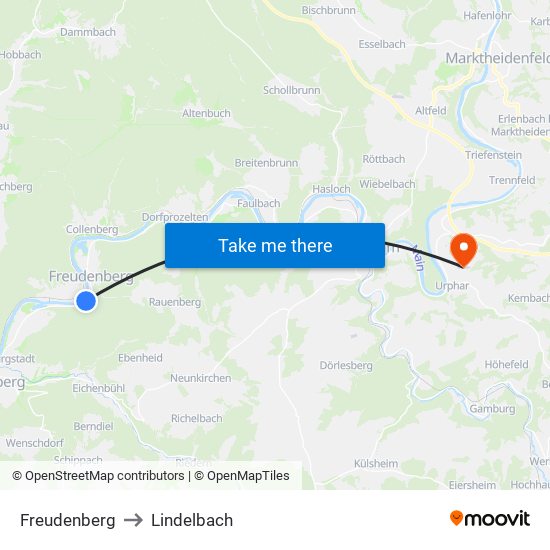 Freudenberg to Lindelbach map