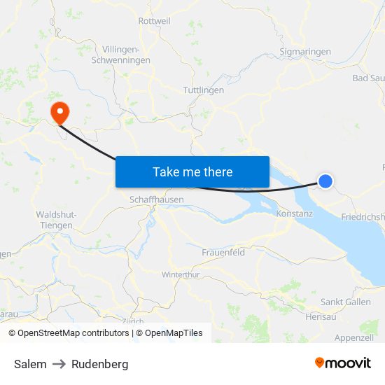 Salem to Rudenberg map