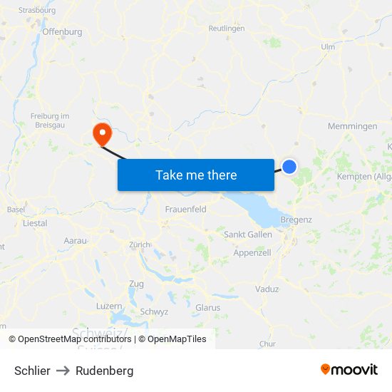 Schlier to Rudenberg map