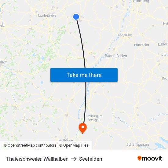 Thaleischweiler-Wallhalben to Seefelden map