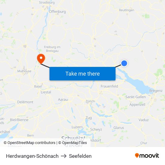 Herdwangen-Schönach to Seefelden map