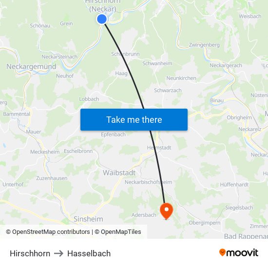 Hirschhorn to Hasselbach map