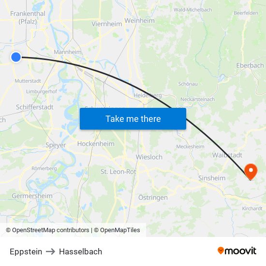 Eppstein to Hasselbach map