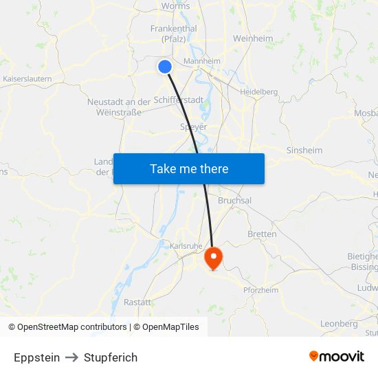 Eppstein to Stupferich map