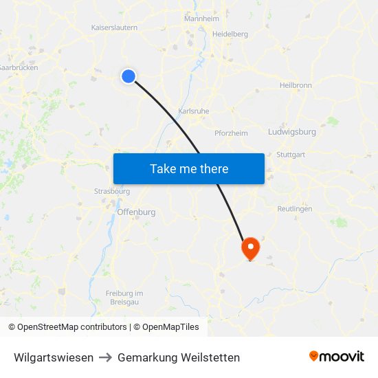 Wilgartswiesen to Gemarkung Weilstetten map