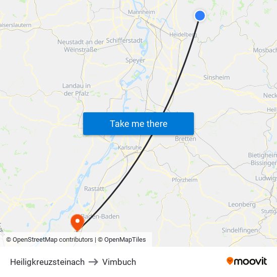 Heiligkreuzsteinach to Vimbuch map