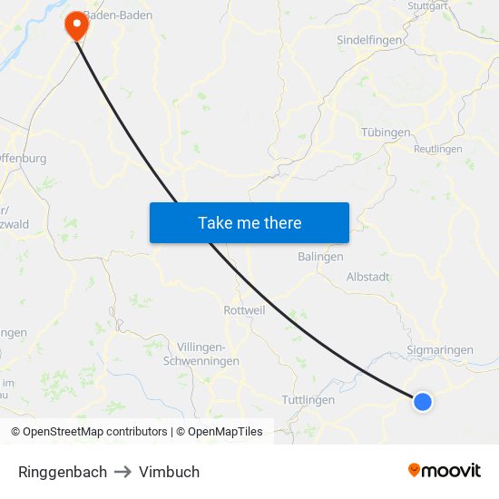 Ringgenbach to Vimbuch map