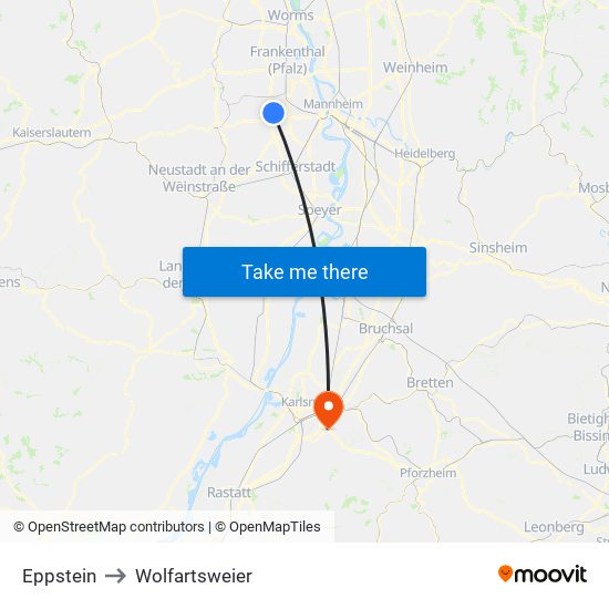 Eppstein to Wolfartsweier map