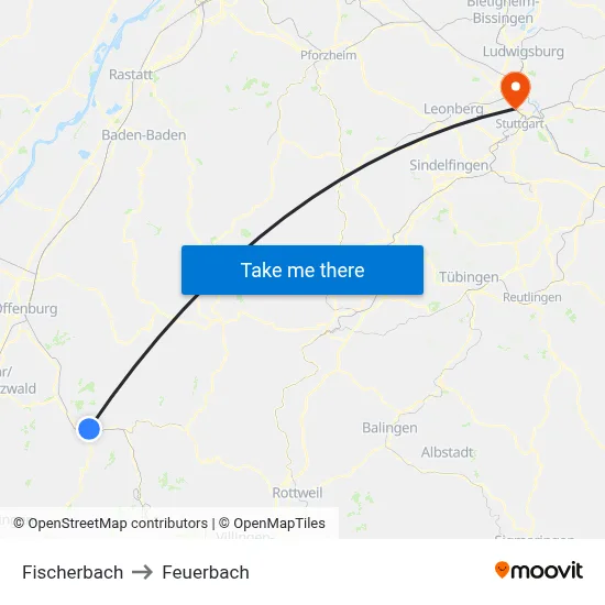 Fischerbach to Feuerbach map
