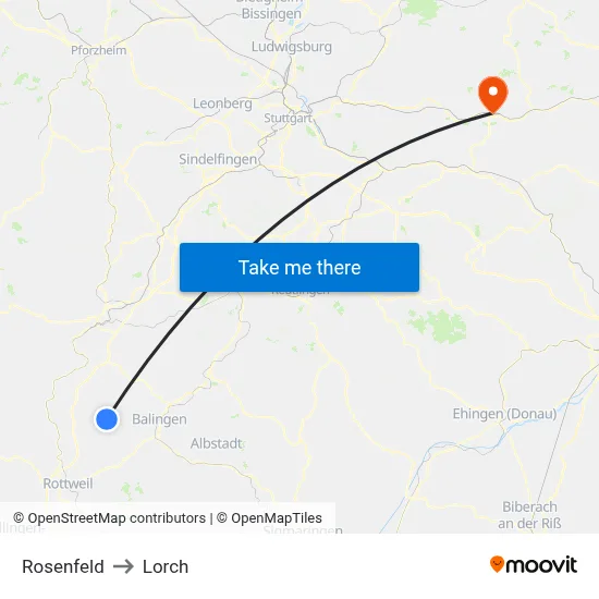 Rosenfeld to Lorch map