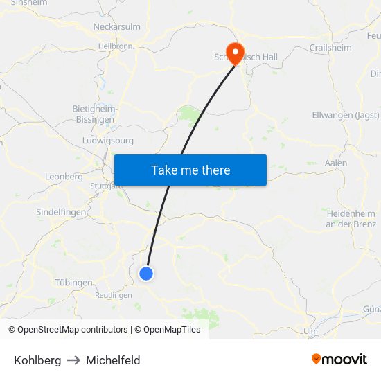 Kohlberg to Michelfeld map