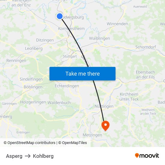 Asperg to Kohlberg map