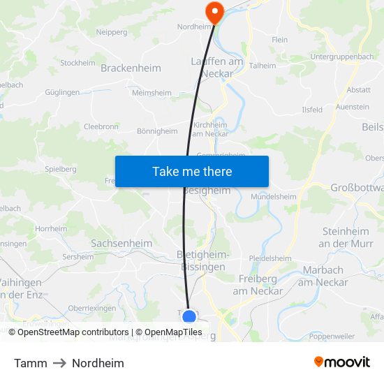 Tamm to Nordheim map