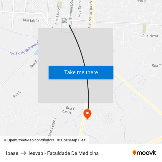 Ipase to Iesvap - Faculdade De Medicina map