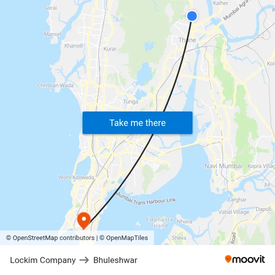 Lockim Company to Bhuleshwar map