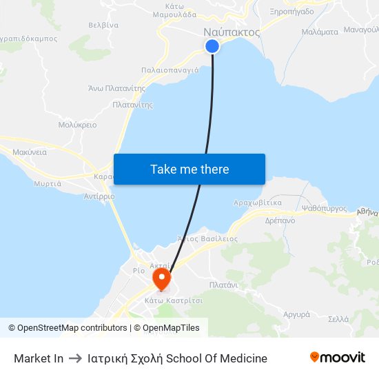 Market In to Ιατρική Σχολή School Of Medicine map