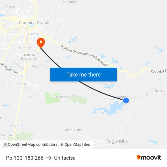 Pb-100, 180-266 to Unifacisa map