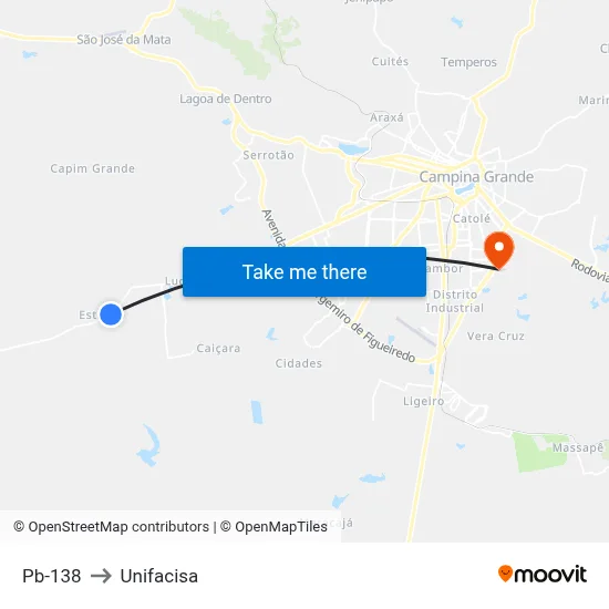Pb-138 to Unifacisa map