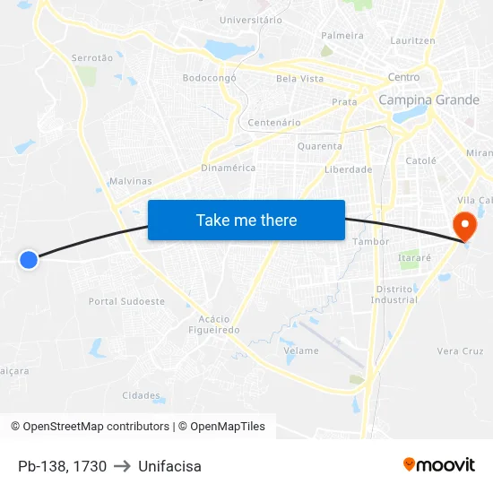 Pb-138, 1730 to Unifacisa map