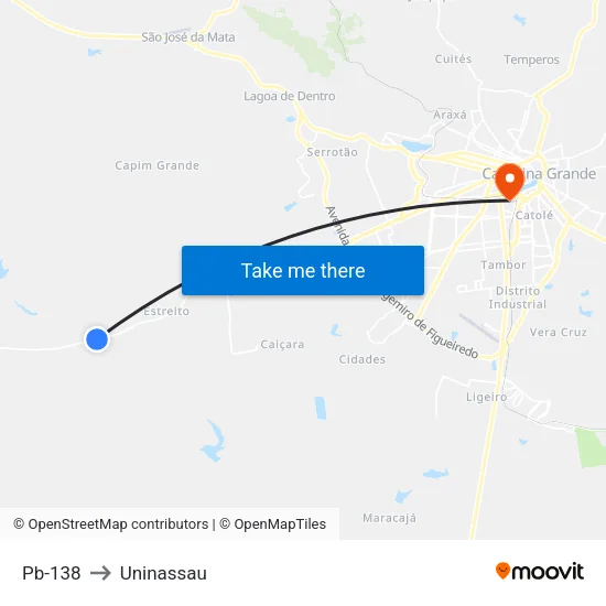 Pb-138 to Uninassau map