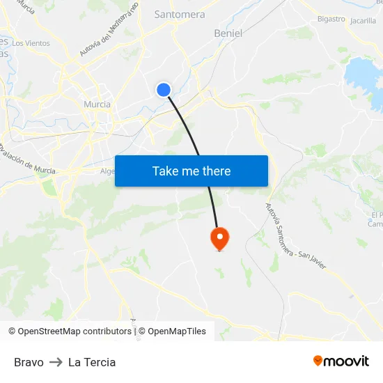 Bravo to La Tercia map