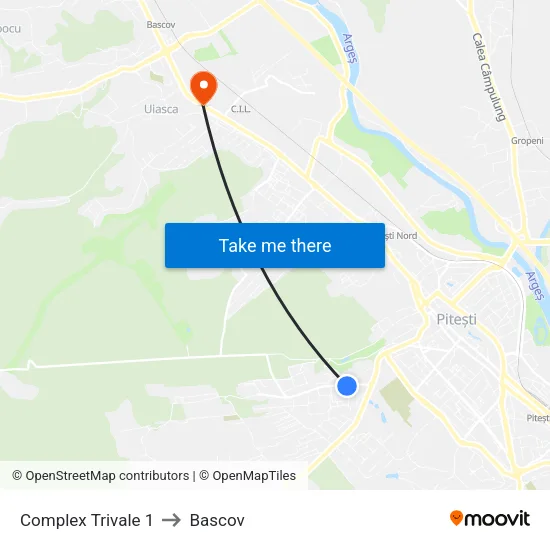 Complex Trivale 1 to Bascov map