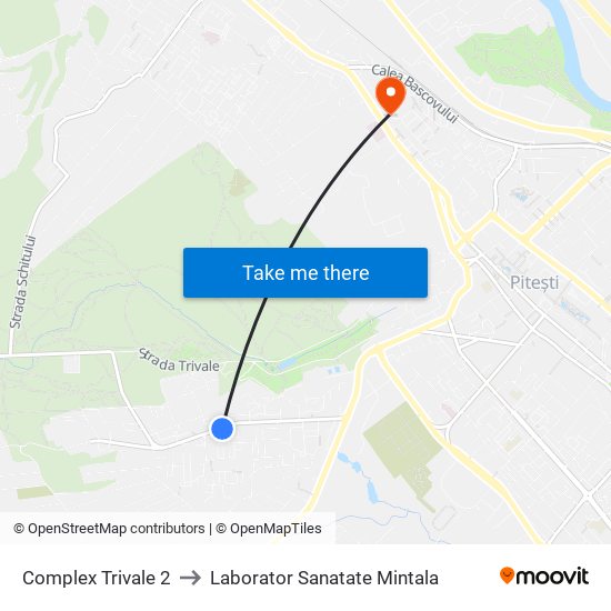 Complex Trivale 2 to Laborator Sanatate Mintala map