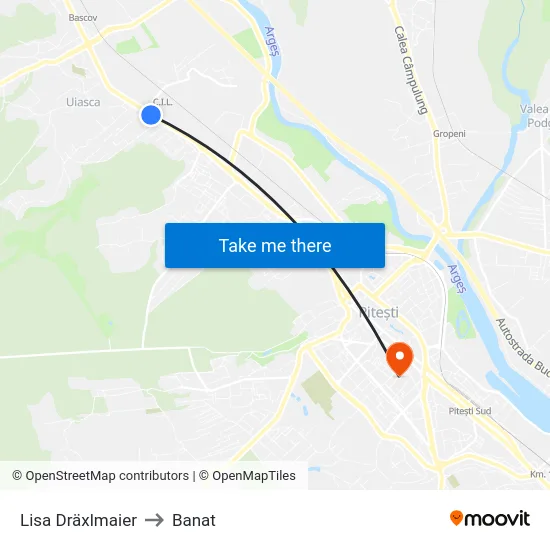 Lisa Dräxlmaier to Banat map