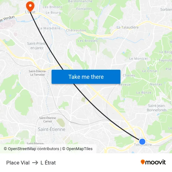 Place Vial to L Étrat map