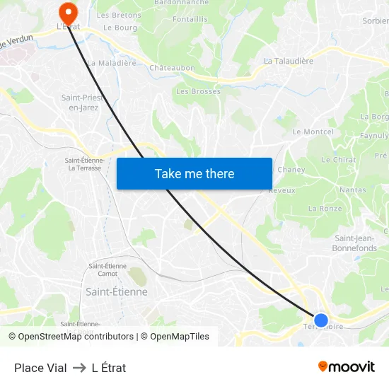 Place Vial to L Étrat map