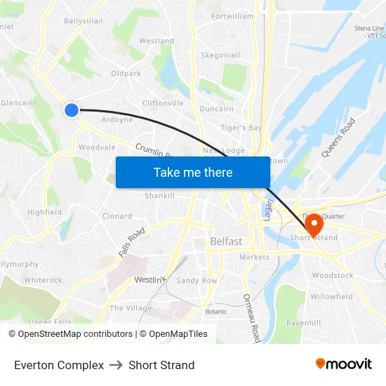 Everton Complex to Short Strand map