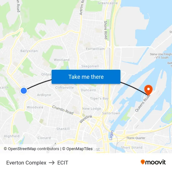 Everton Complex to ECIT map