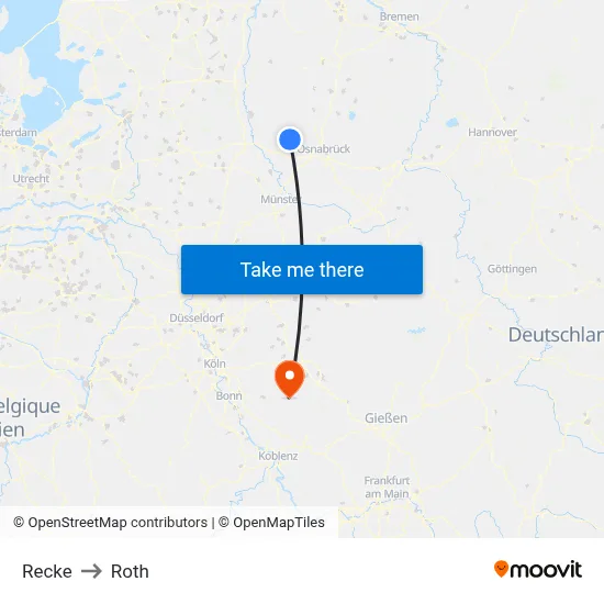 Recke to Roth map
