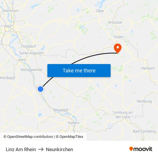 Linz Am Rhein to Neunkirchen map