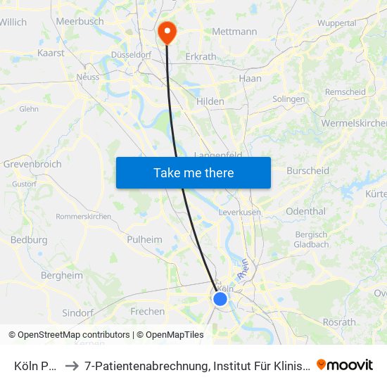 Köln Poststr. to 7-Patientenabrechnung, Institut Für Klinische Verhaltenstherapie map