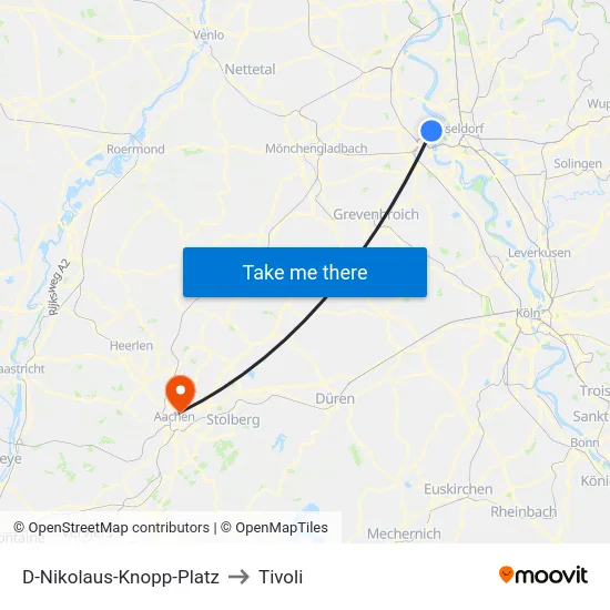 D-Nikolaus-Knopp-Platz to Tivoli map