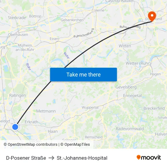 D-Posener Straße to St.-Johannes-Hospital map