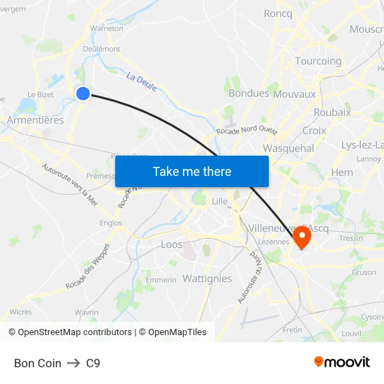 Bon Coin to C9 map