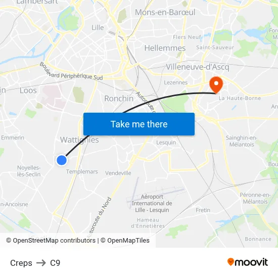 Creps to C9 map