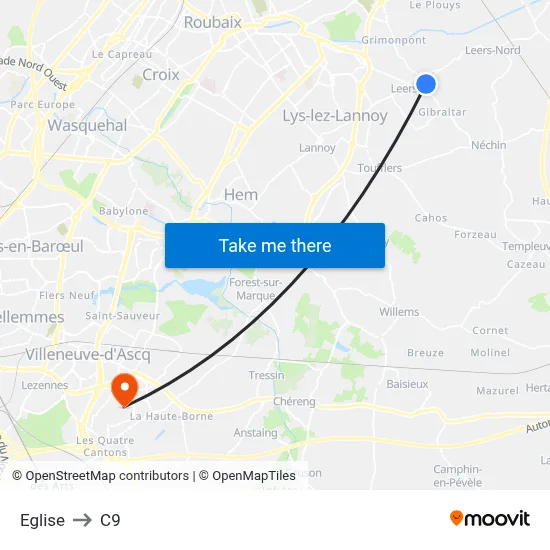 Eglise to C9 map