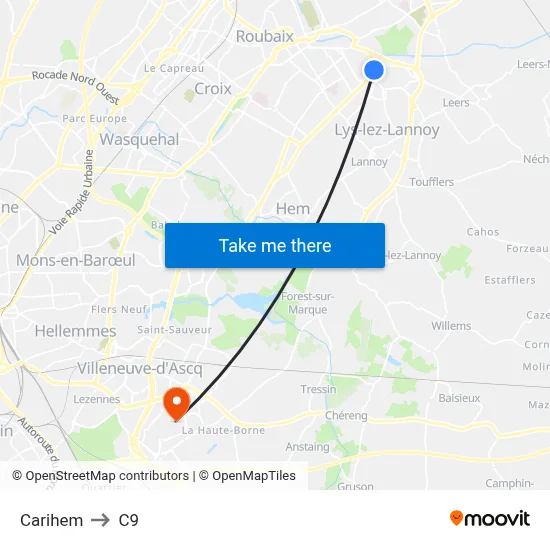 Carihem to C9 map