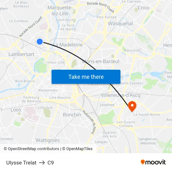 Ulysse Trelat to C9 map