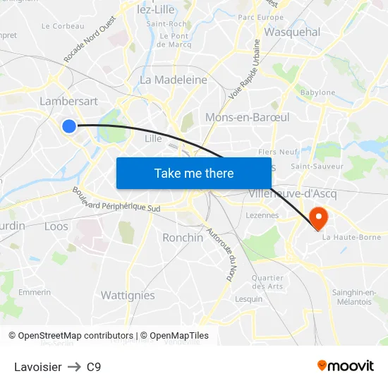 Lavoisier to C9 map