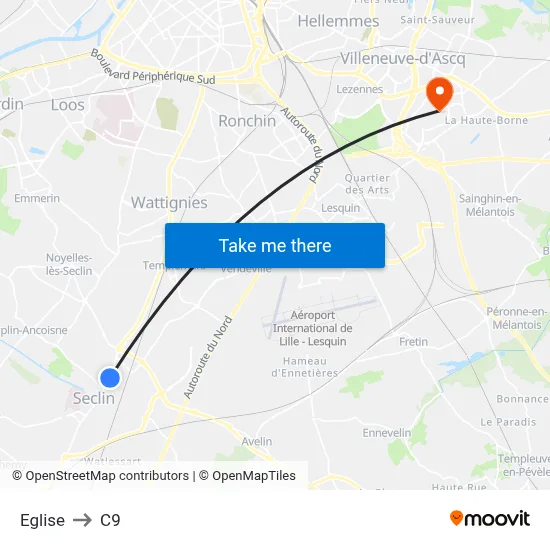 Eglise to C9 map