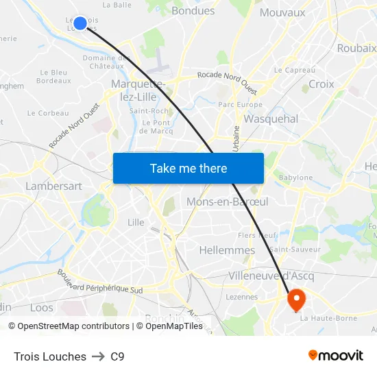 Trois Louches to C9 map