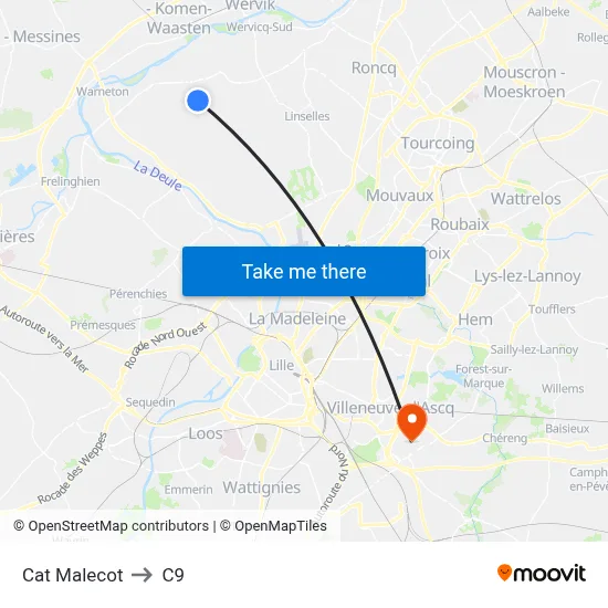 Cat Malecot to C9 map
