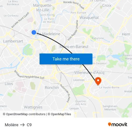 Molière to C9 map