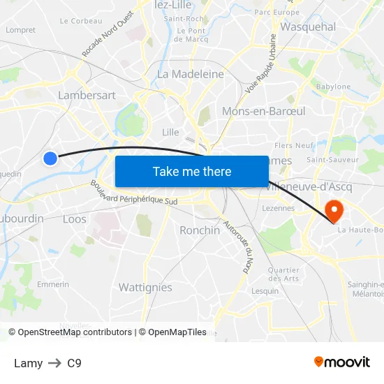 Lamy to C9 map